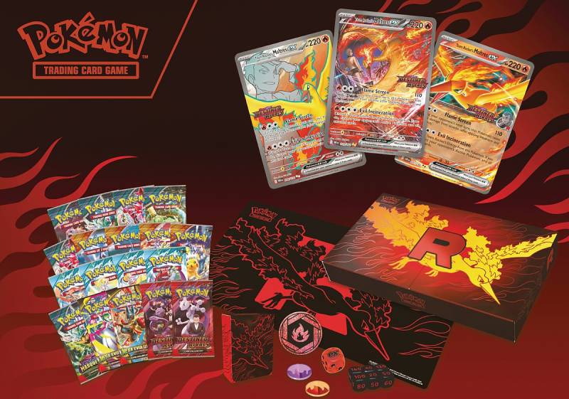 Pokemon - Team Rocket's Moltress Ultra-Premium Collection