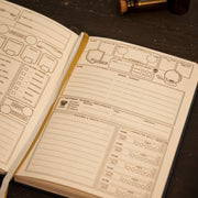 DnD 5e Player Journal ( Blue )