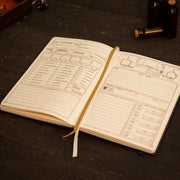 DnD 5e Player Journal ( Brown )