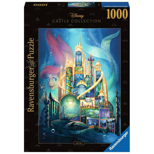 Ravensburger Disney Castle Collection puzzle Ariel - The Little Mermaid (1000pc)