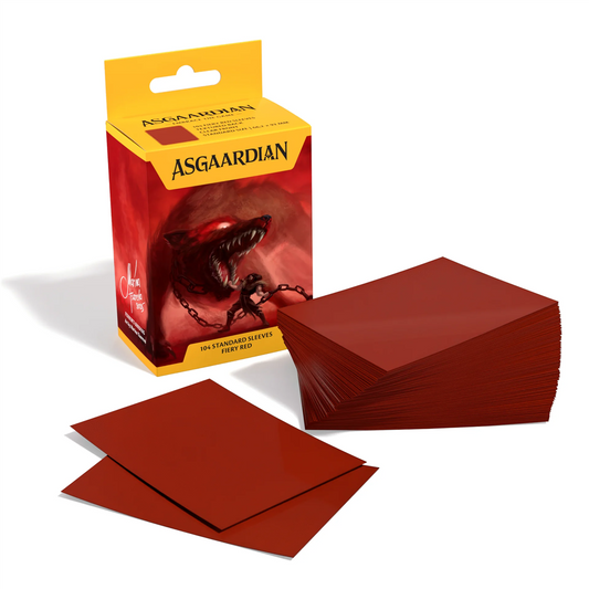 Asgaardian Standard Sleeves - Fiery Red