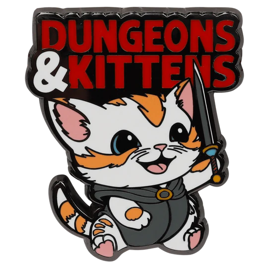 Dungeons & Kittens Pin