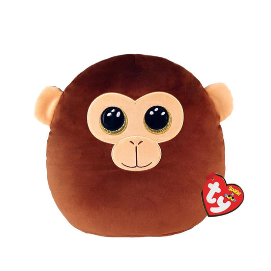 Ty Squish a Boo Dunston Brown Monkey 20cm