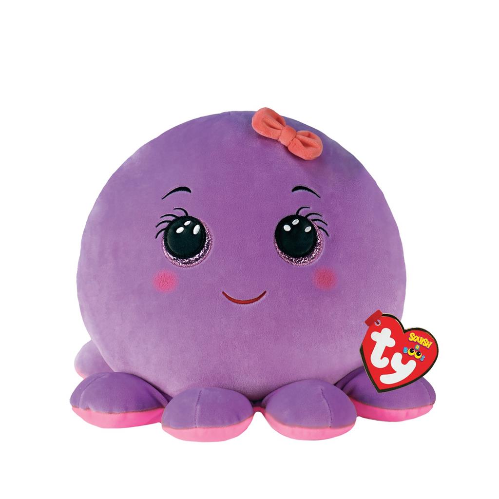 Ty Squish a Boo Octavia Purple Octopus 20cm