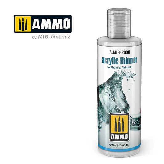 Ammo - Mig : Arcylic Thinner 60ML
