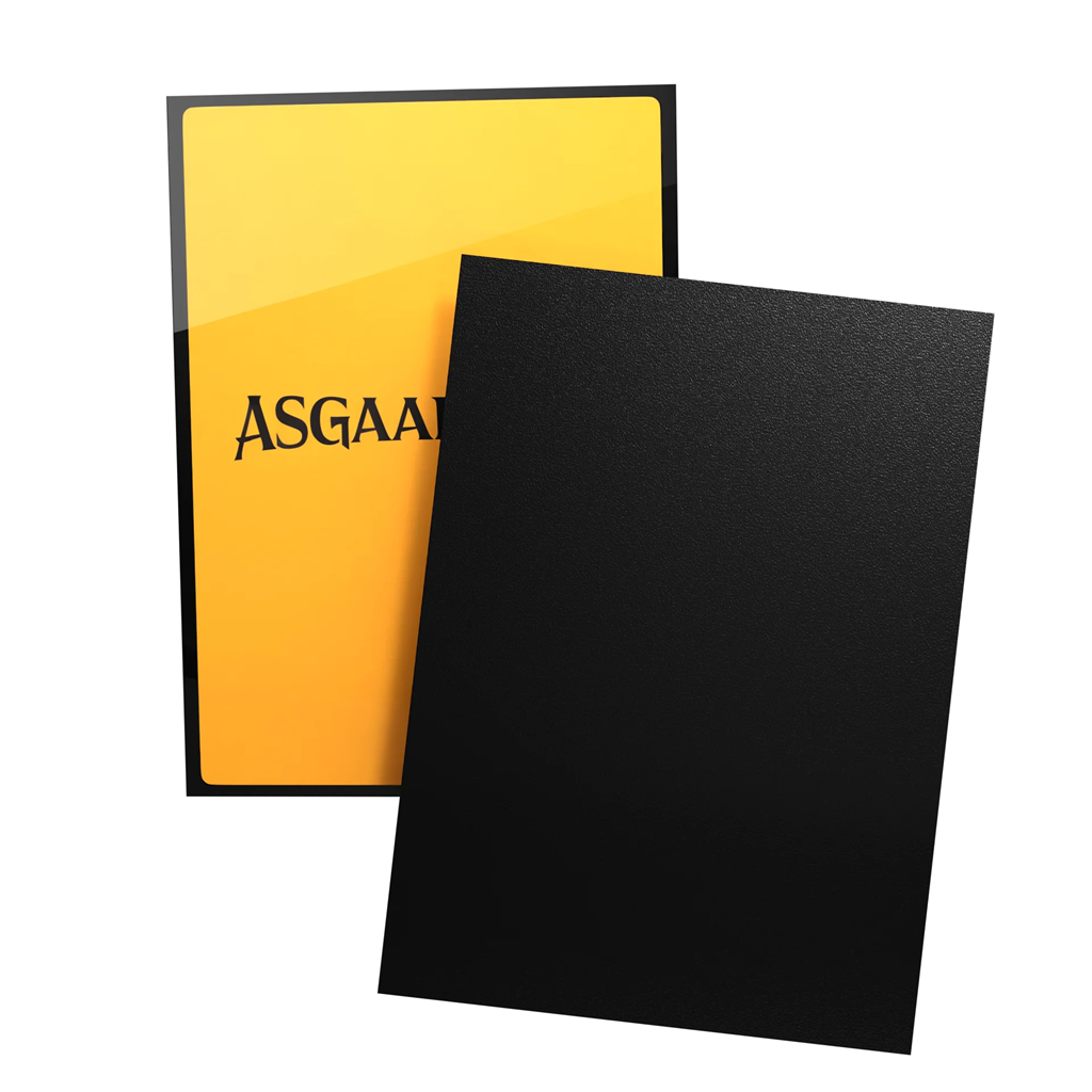 Asgaardian Standard Sleeves - Pure Black
