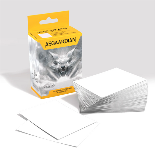 Asgaardian Standard Sleeves - Plain White