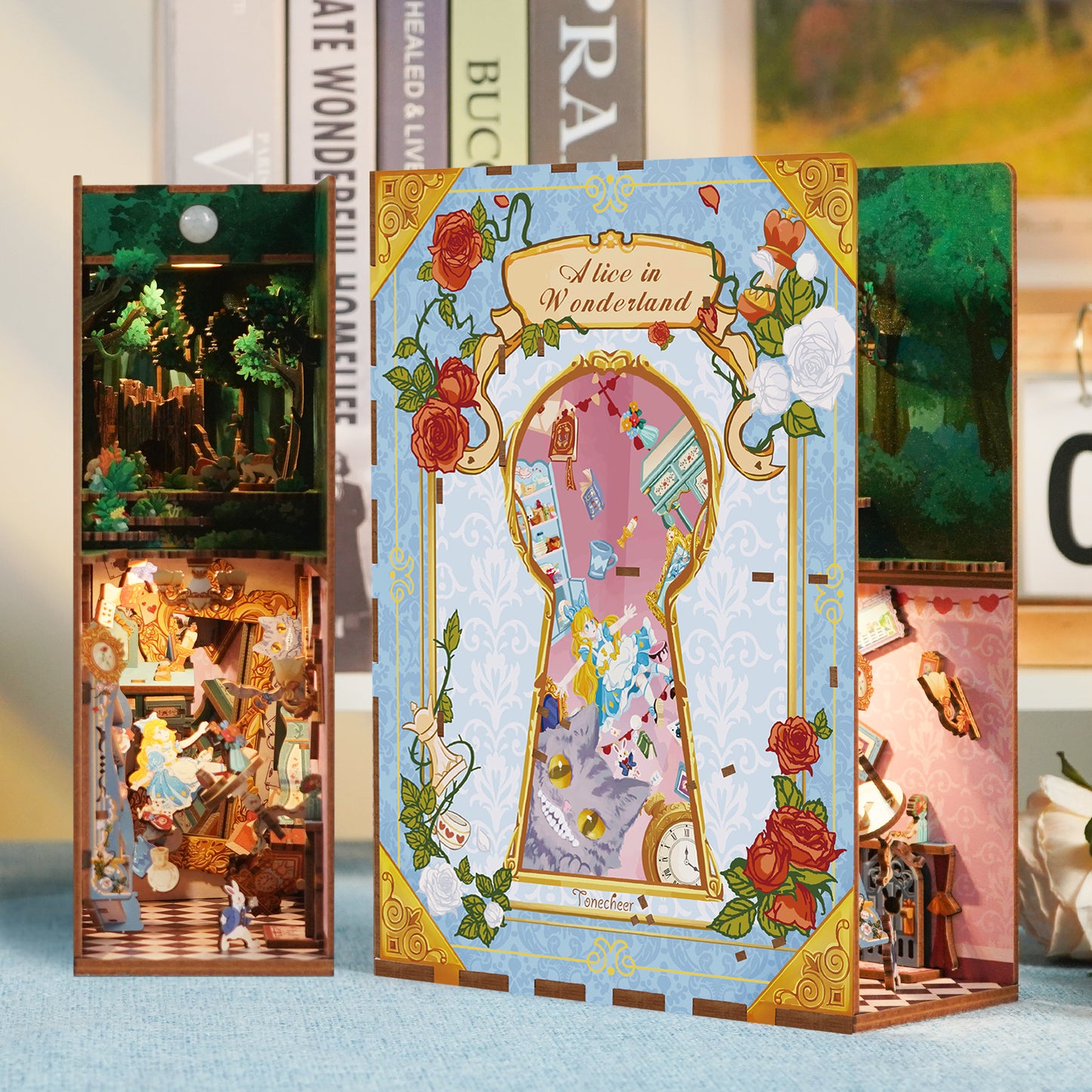 Tone Cheer - TQ128 Alice in Wonderland Bookend