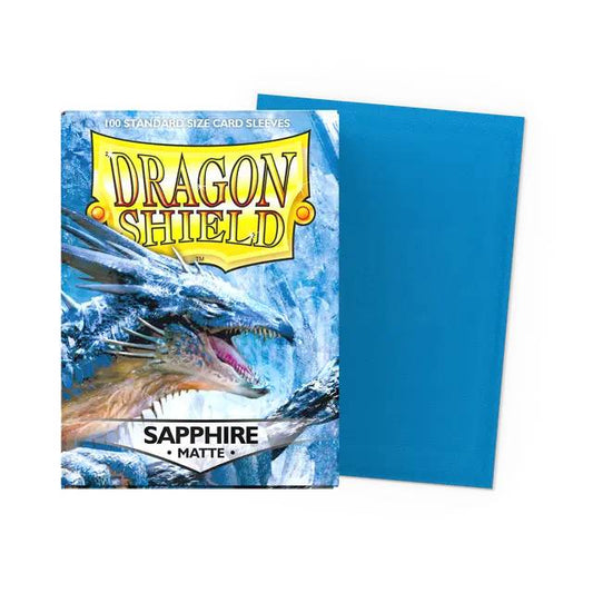 Dragon Shield sleeves Matte (100) - Sapphire