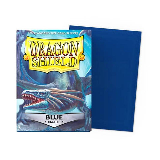 Dragon Shield sleeves Matte (100) - Blue