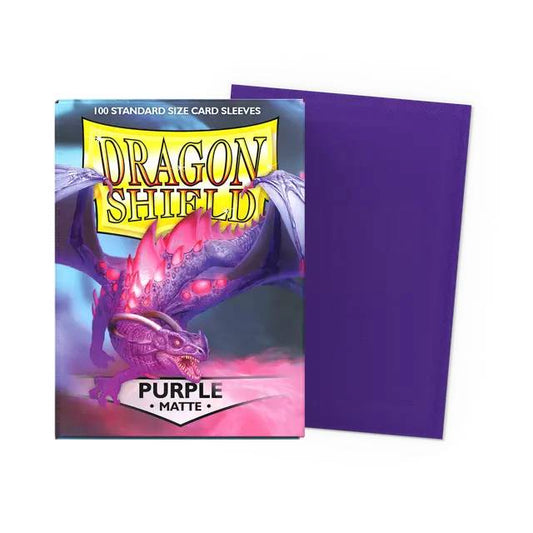 Dragon Shield sleeves Matte (100) - Purple