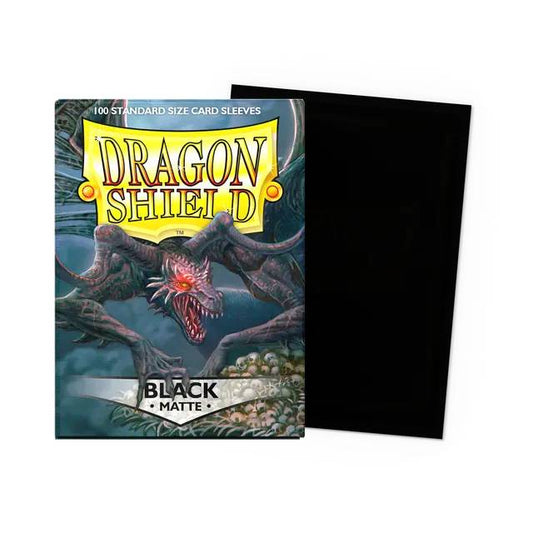 Dragon Shield sleeves Matte (100) - Black