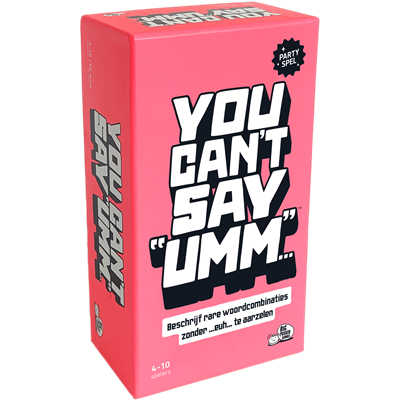 You Can't Say Umm - NL