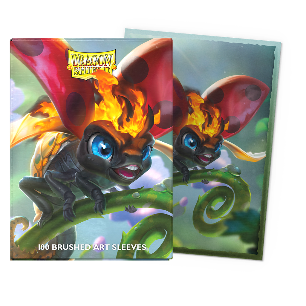 Dragon Shield Brushed art (100) - The Burnbug