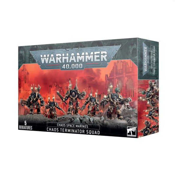 Gamesworkshop - Warhammer 40000 : Chaos Space Marines - Chaos Terminator Squad