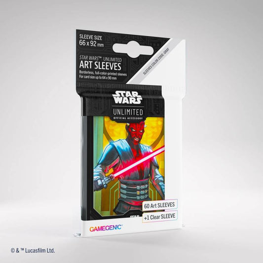 Gamegenic : Star Wars Unlimited - Art Sleeves Darth Maul