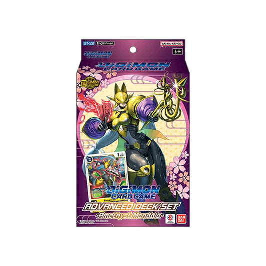 Digimon Card Game : Advanced Deck Set - Amnethyst Mandala (ST22)
