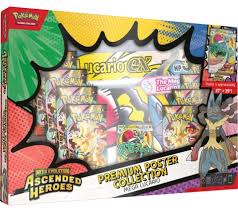 POKEMON (UE) ME02.5 Ascended Heroes Premium Poster Collection Trading cards ( Lucario )
