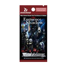 Weiss Schwarz The Eminence In Shadow Booster Pack