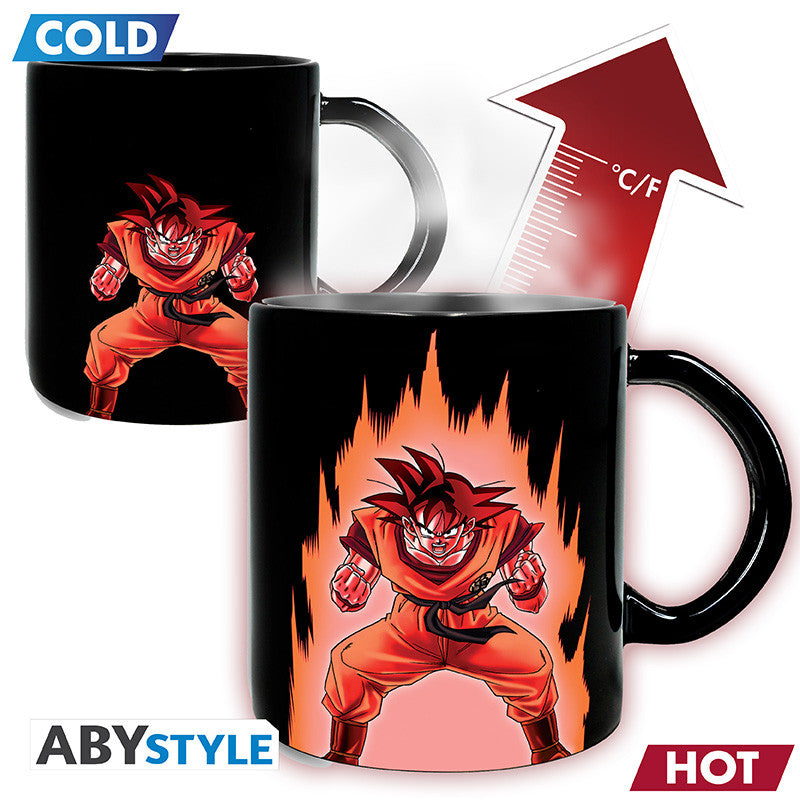 DRAGON BALL - Mug Heat Change - 460 ml - DBZ/ Goku