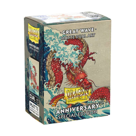 Dragon Shield Dual Matte sleeves (100) - The Wave (Anniversary Special Edition)