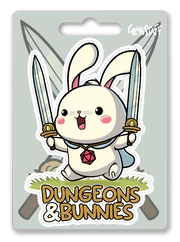 Dungeons and Bunnies Sticker