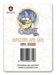 Dungeons and Cats Sticker