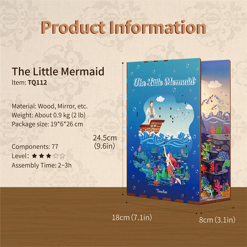 Tone Cheer - TQ112 The little mermaid Bookend