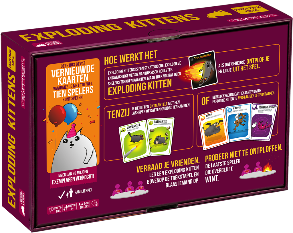 Exploding Kittens Party Pack