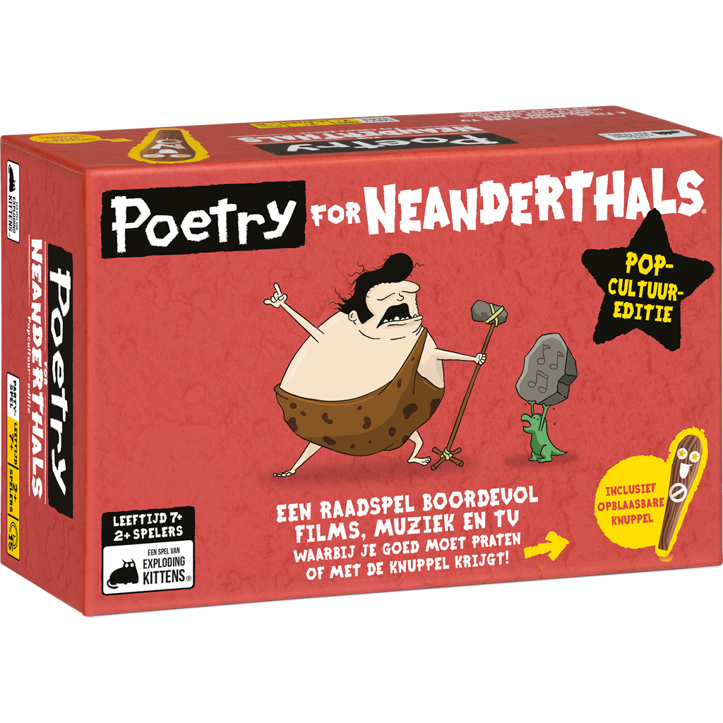 Poetry for Neanderthals Pop Culture Edition - NL
