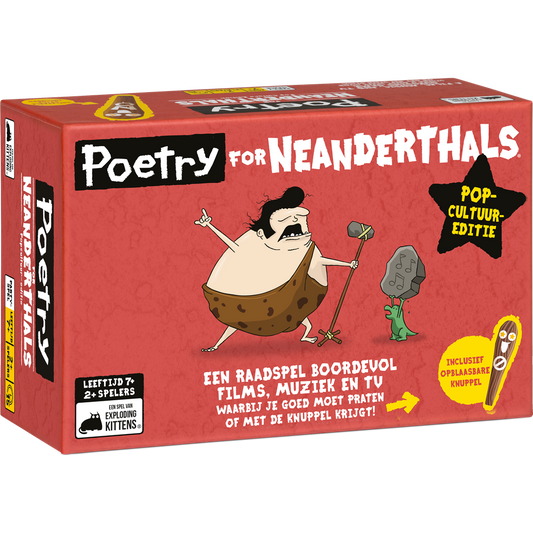 Poetry for Neanderthals Pop Culture Edition - NL