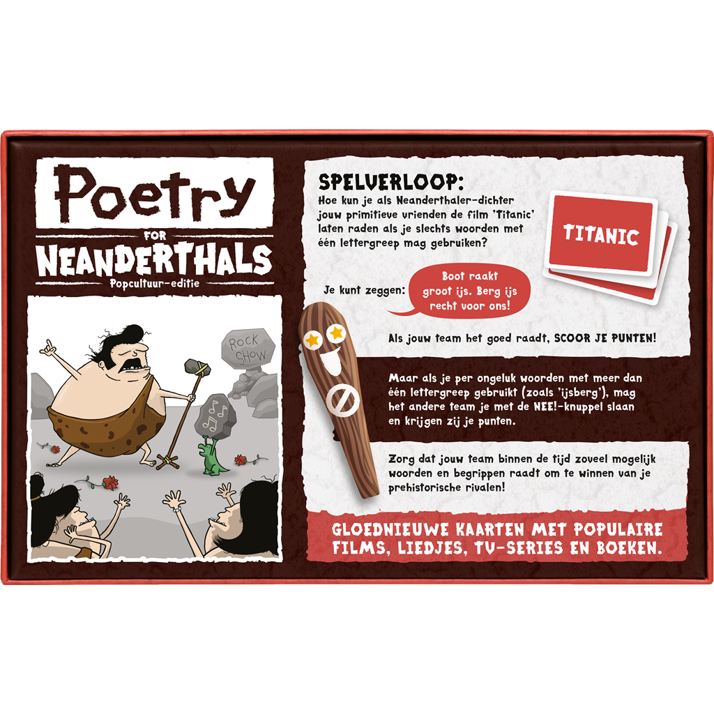 Poetry for Neanderthals Pop Culture Edition - NL