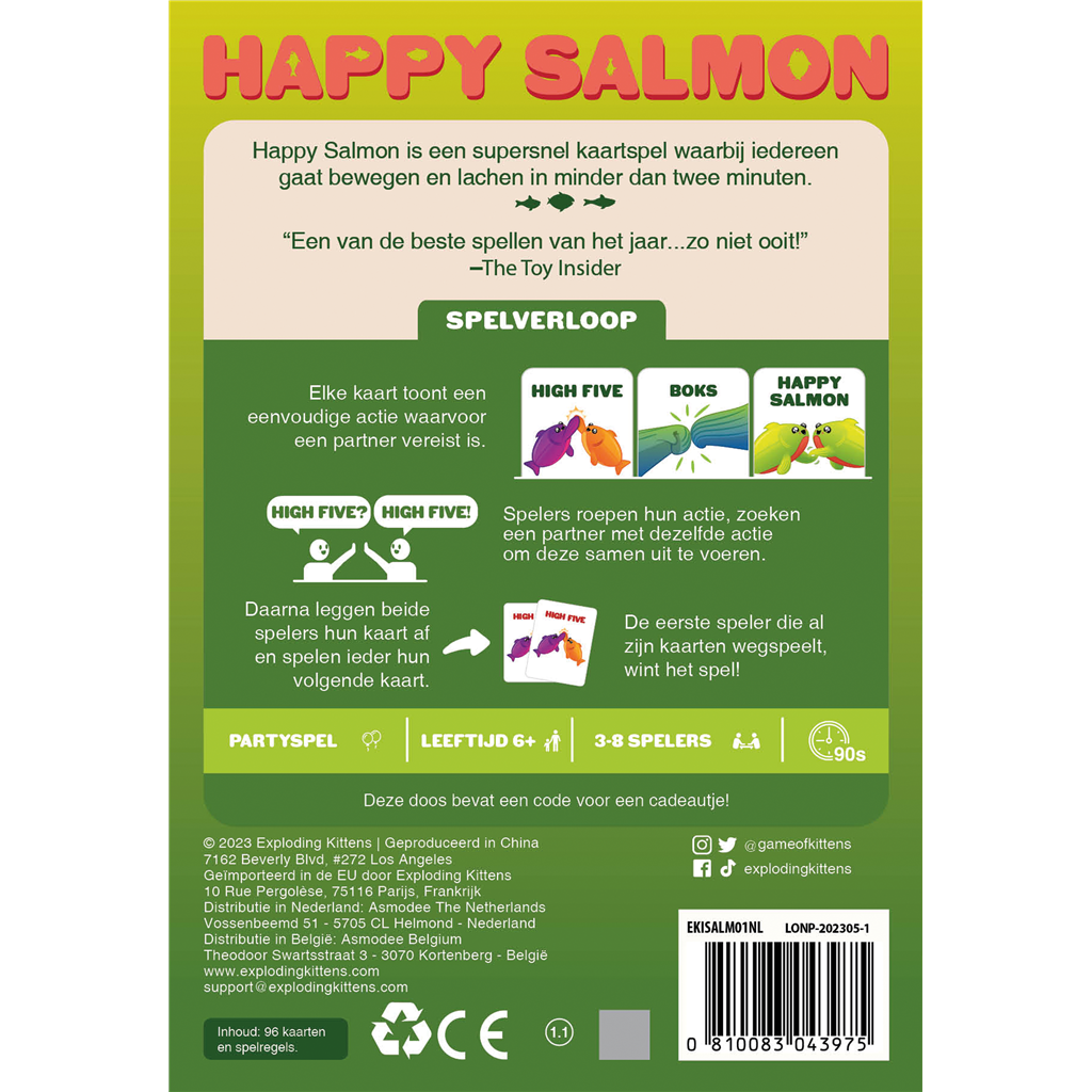 Happy Salmon - NL