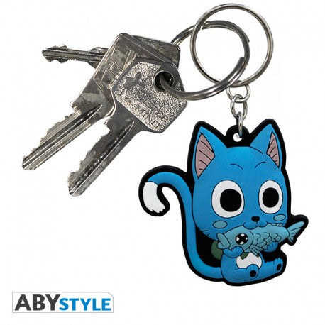 FAIRY TAIL - PVC Keychain - Happy