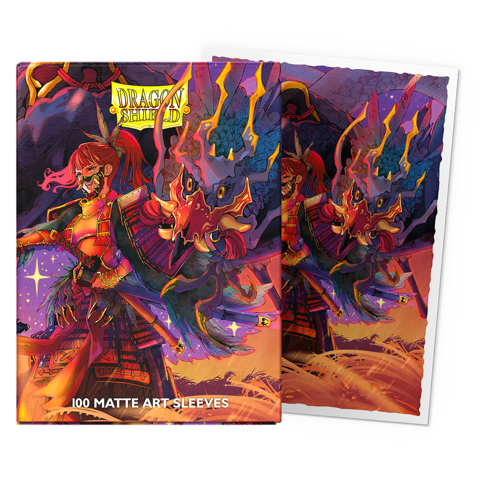 Dragon Shield Matte art (100) - The Fallen