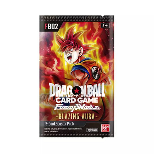 Dragonball Super card game Fusion World - FB02 Blazing Aura booster pack