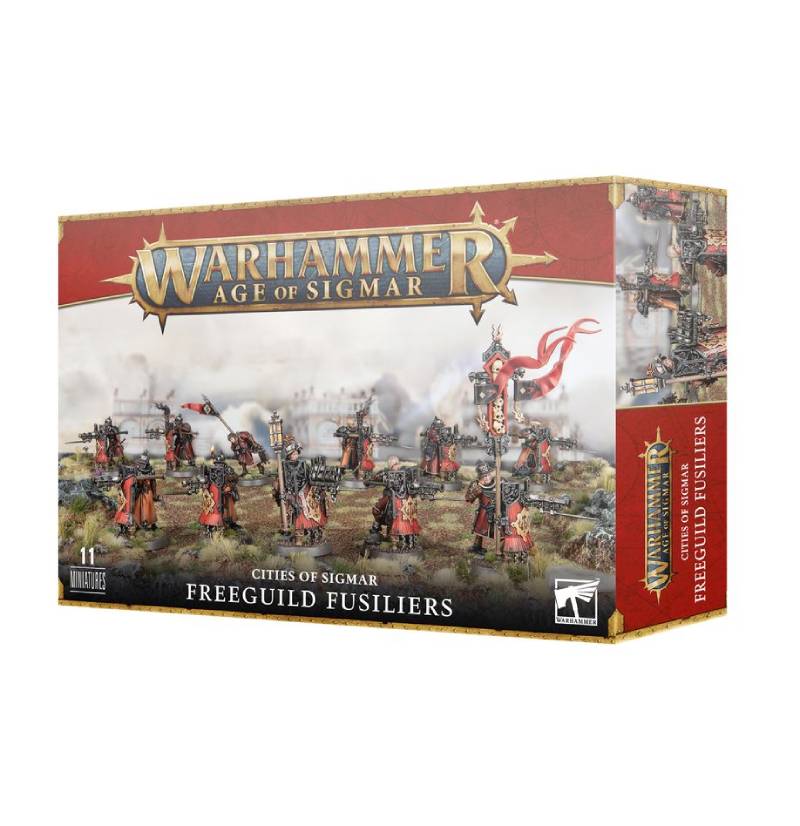 Games Workshop - Warhammer Age of Sigmar : Cities of Sigmar - Freeguild Fusiliers