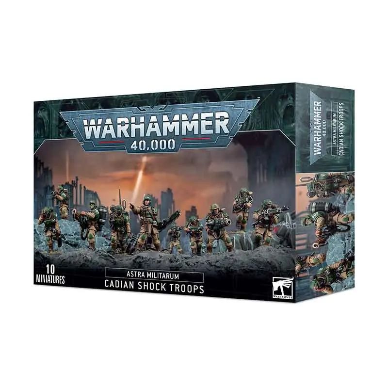 Gamesworkshop - Warhammer 40000 : Astra Militarum - Cadian Shock Troops