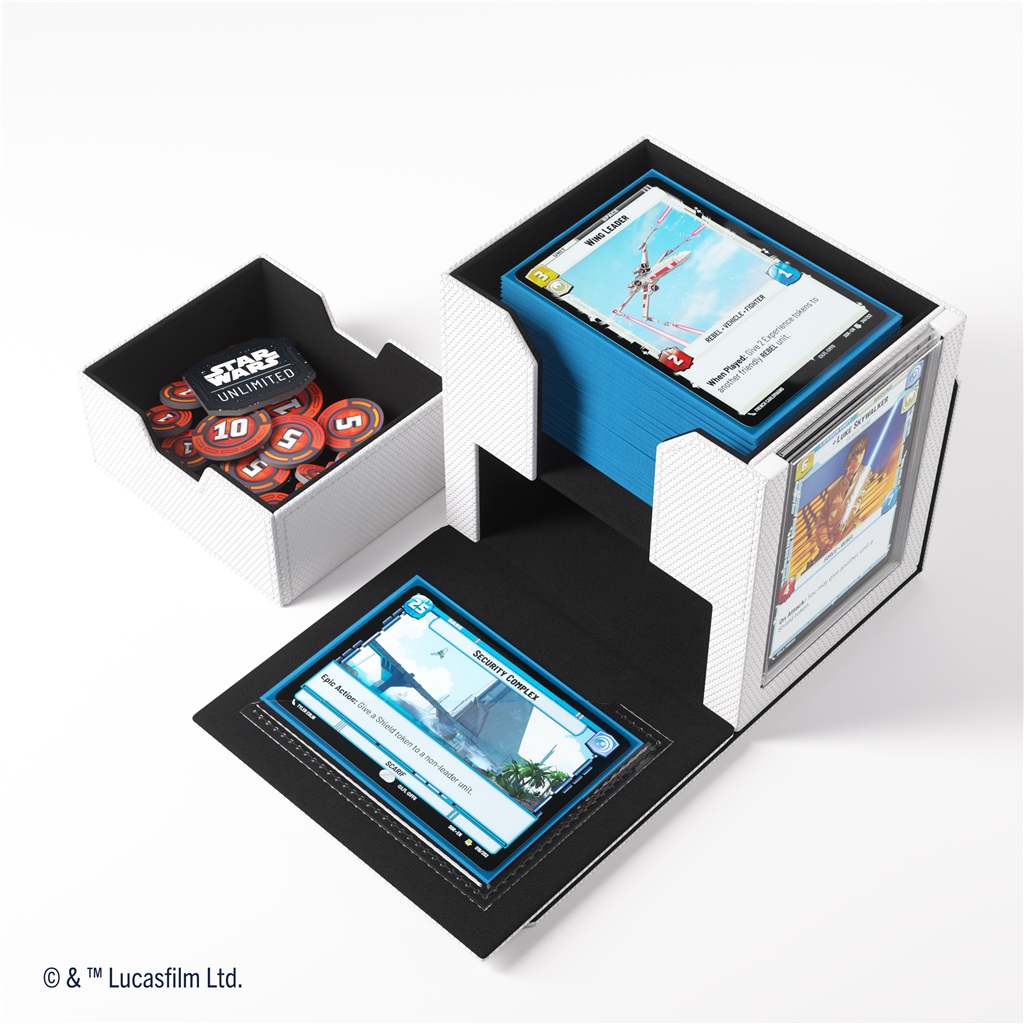 Gamegenic : Star Wars Unlimited Deck Pod white