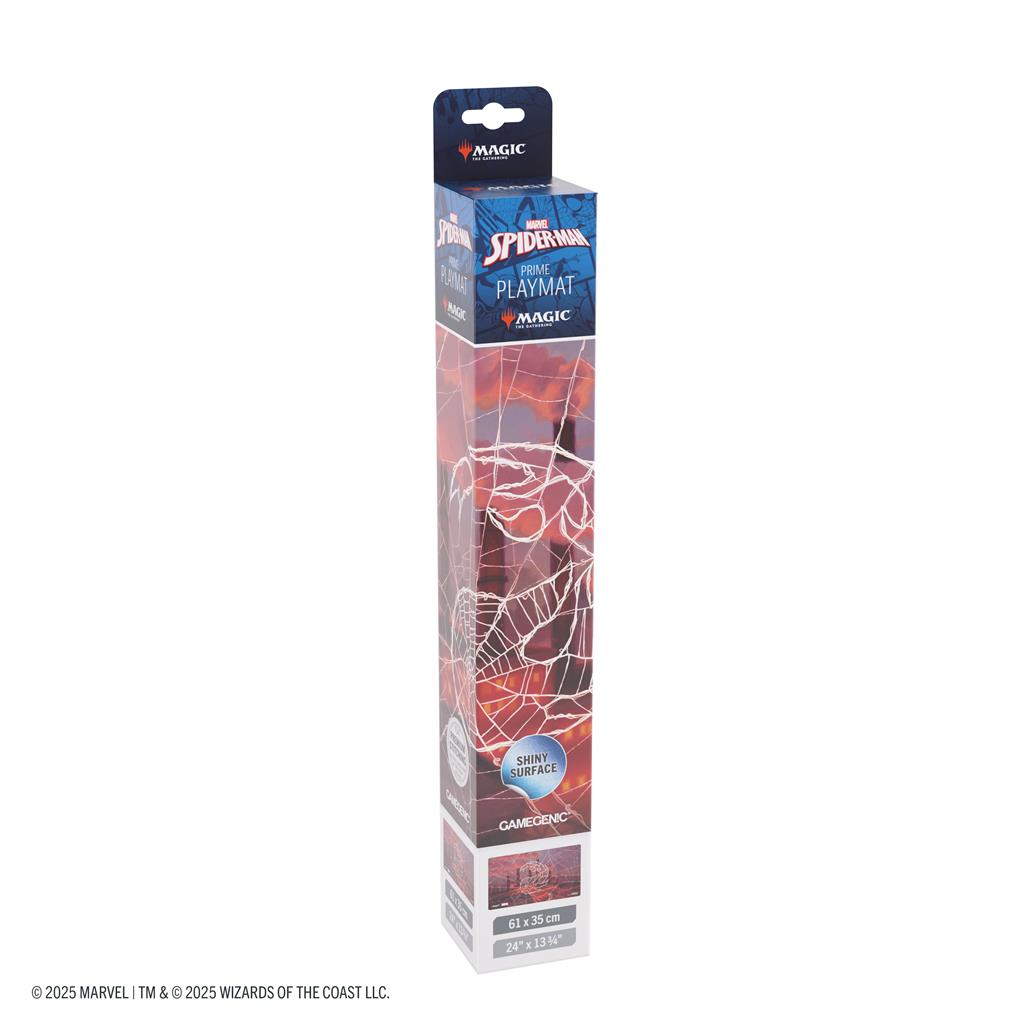 Magic: The Gathering | Marvel's Spider-Man Shiny Playmat - Spider-Man Mountain