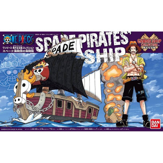 One Piece : Grand Ship Collection - Spade Pirates Ship