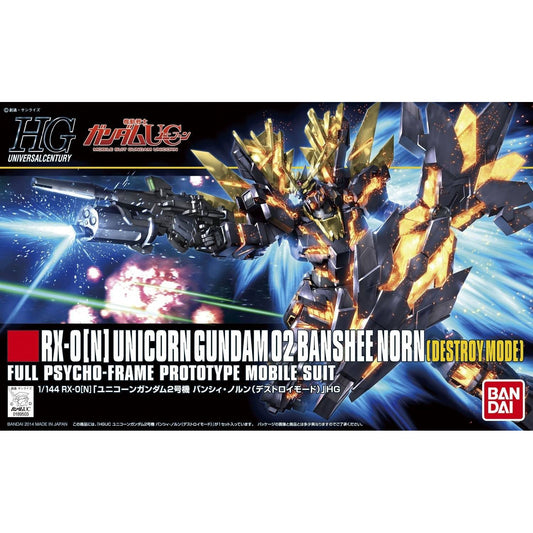 RX-0[N] Unicorn Gundam 02 Banshee Norn (Destroy Mode) HGUC 1/144