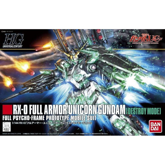 RX-0 Full Armor Unicorn Gundam (Destroy Mode) HGUC 1/144