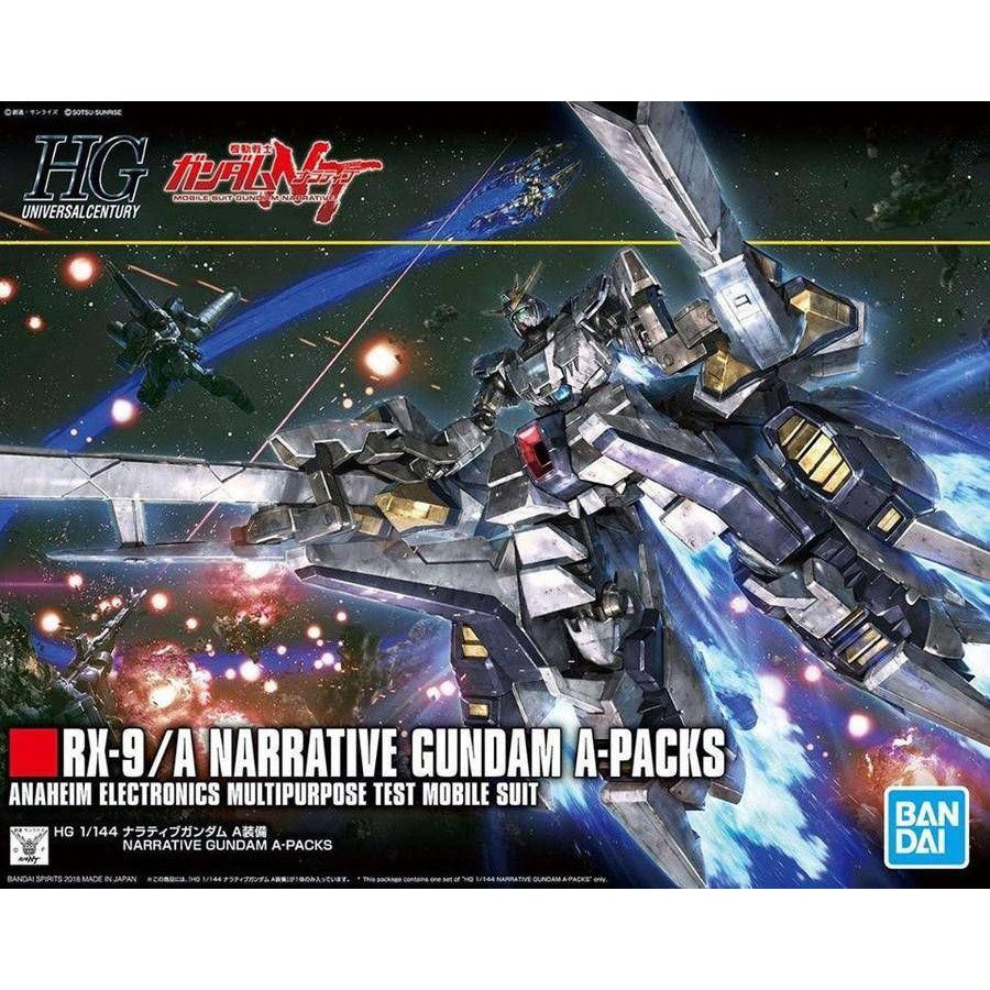 RX-9/A Narrative Gundam A-Packs HGUC 1/144