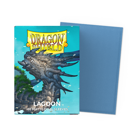 Dragon Shield Dual Matte sleeves (100) - Lagoon