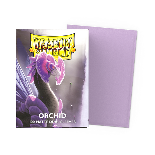 Dragon Shield Dual Matte sleeves (100) - Orchid