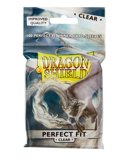 Dragon Shield Perfect Fit Inner Sleeves (100) - Clear