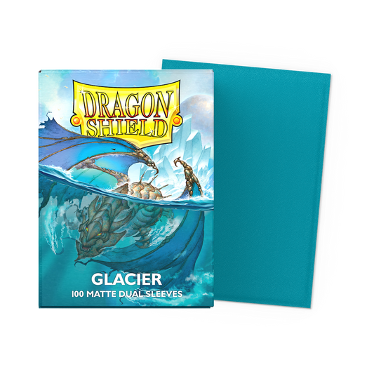 Dragon Shield Dual Matte sleeves (100) - Glacier