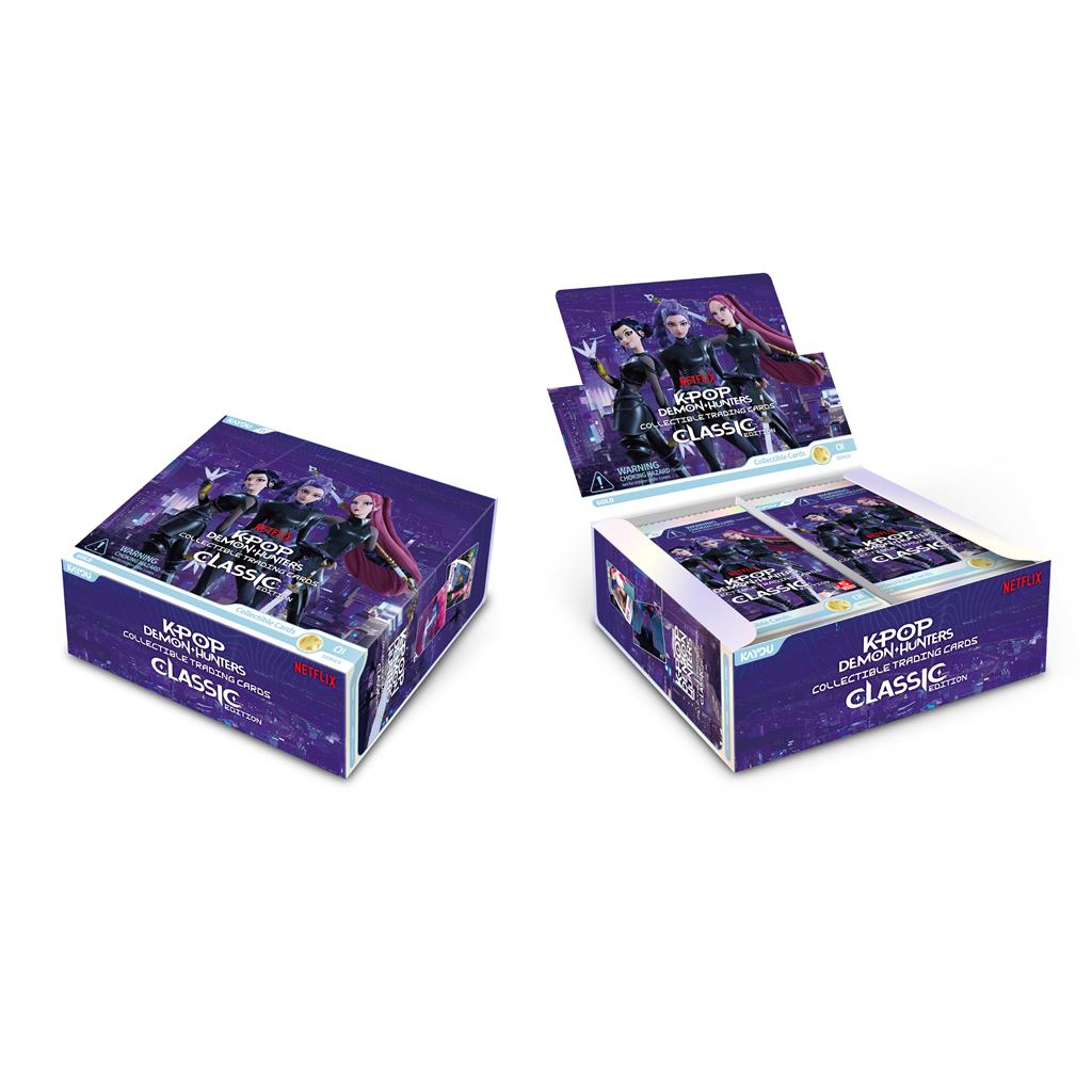 KPop Demon Hunters -Collectible Trading Cards- Classic Edition Booster