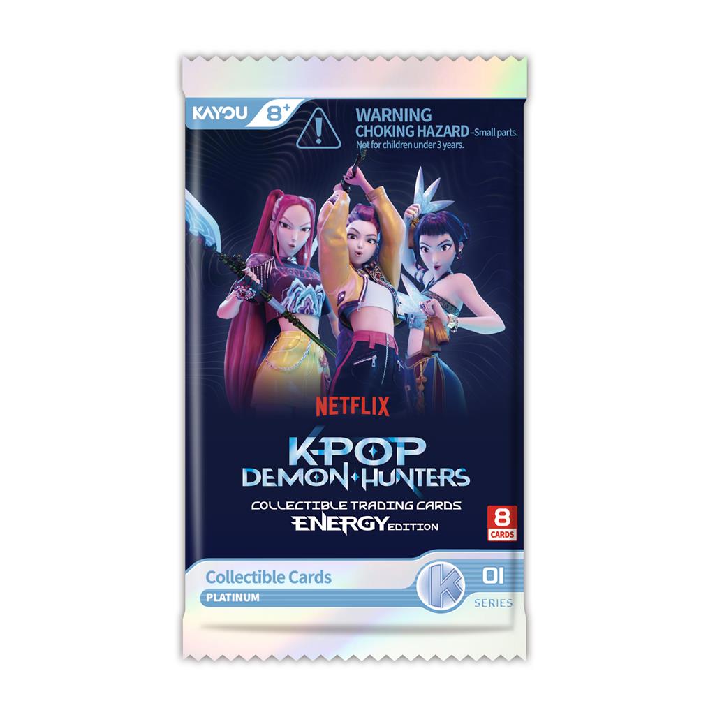 KPop Demon Hunters -Collectible Trading Cards- Energy Edition Booster